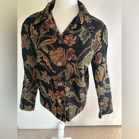 David Paul New York Floral Jacket size S - Picture 1 of 8